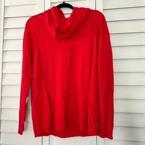 Banana Factory red cowl neck long sleeve/sweater